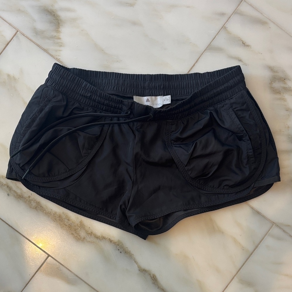 Black Adidas x Stella McCartney Med Women's Shorts